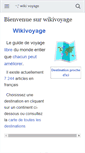 Mobile Screenshot of fr.wikivoyage.org