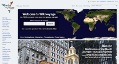 Desktop Screenshot of en.wikivoyage.org